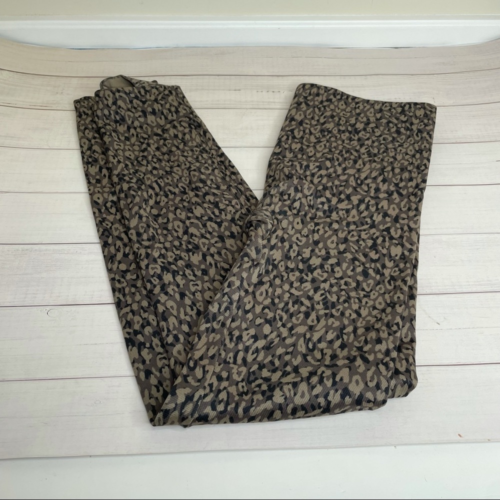 SPANX animal print shapewear leggings NWOT